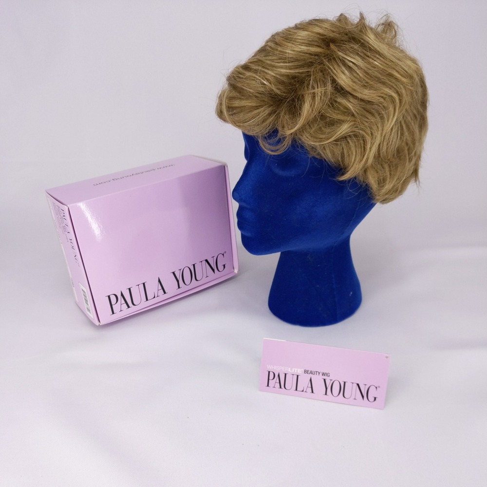 Paula Young Abby Wig Blonde 14/26A WhisperLite Short Wavy A5504 ABBY-A